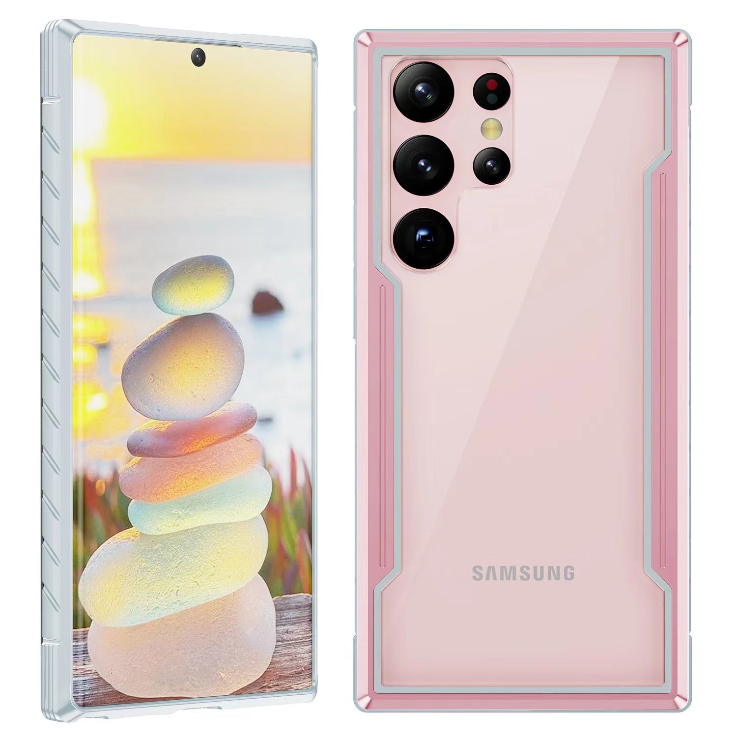 Case Designed For Wireless Charging, Allowing You To Power Your Galaxy S22-S24 Without Removing The Case
