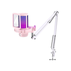 Pink MAONO DGM20S USB Gaming Microphone - Noise Cancellation & RGB Lighting BeezSpeed