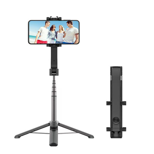 Pro360 Mini Selfie Stick with Bluetooth Remote and Tripod Stabilizer for Stable Shots