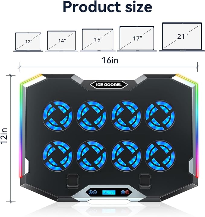 ICECOOLER Cooling Pad Product Size