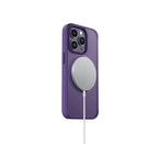 Magnetic iPhone Case with Metal Bracket for Hands-Free Viewing - Shockproof and Stylish