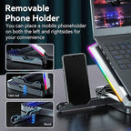 ICECOOLER Cooling Pad with Mute Cooling Mechanism for Quiet Gaming Sessions