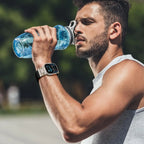 Rugged Apple Watch Strap – Silicone Sport Metal Connector | 42–49mm  | BeezSpeed