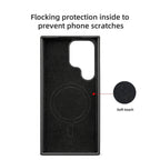 Samsung Galaxy Case S24-S25 Series – Forged Carbon Fiber Design | MagSafe | Soft Touch Inside