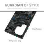 Samsung Galaxy Case S24-S25 Series – Forged Carbon Fiber Design | MagSafe | Carbon Fiber TPU Metal
