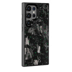 Samsung Galaxy Case S24-S25 Series – Forged Carbon Fiber Design | MagSafe | Green