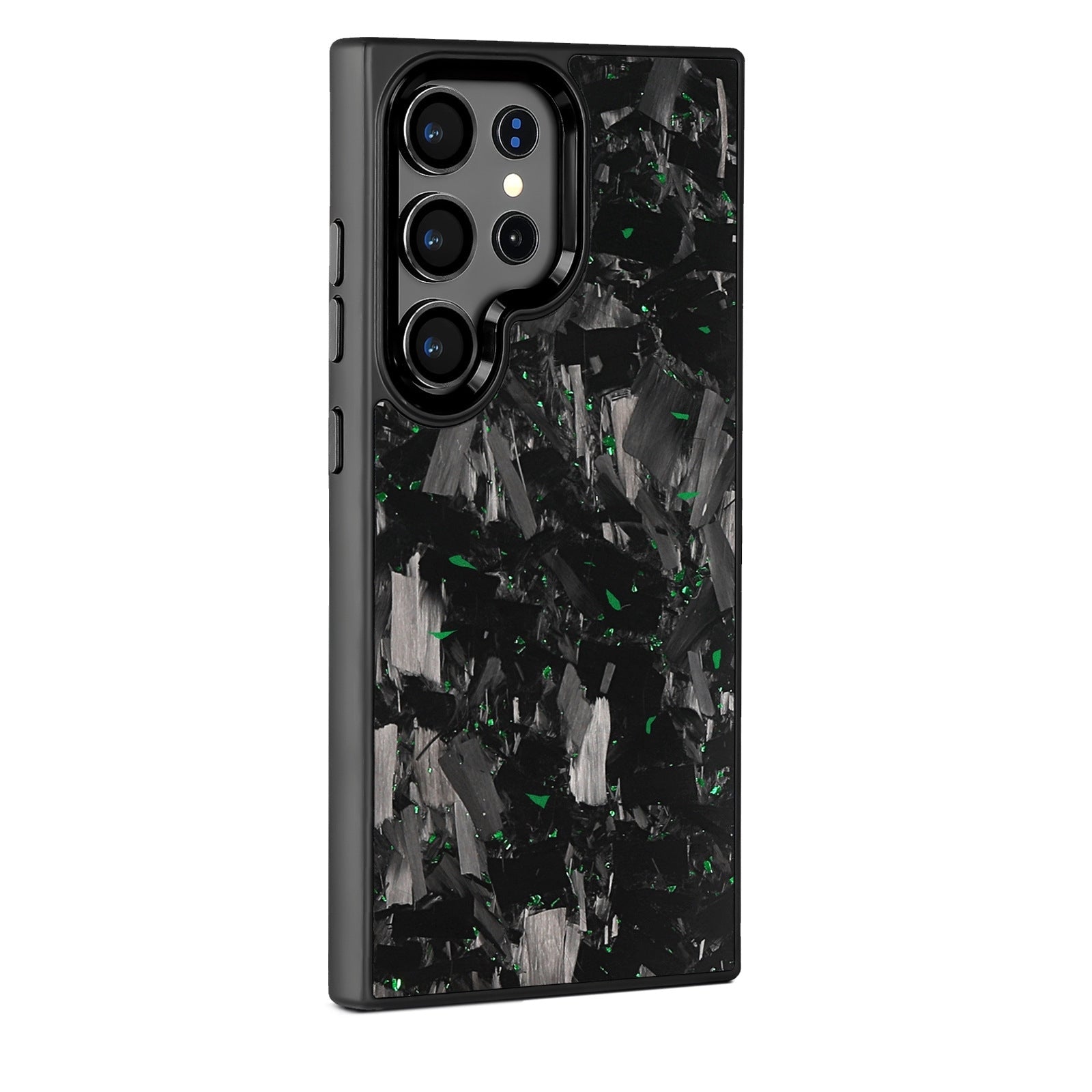 Samsung Galaxy Case S24-S25 Series – Forged Carbon Fiber Design | MagSafe | Green