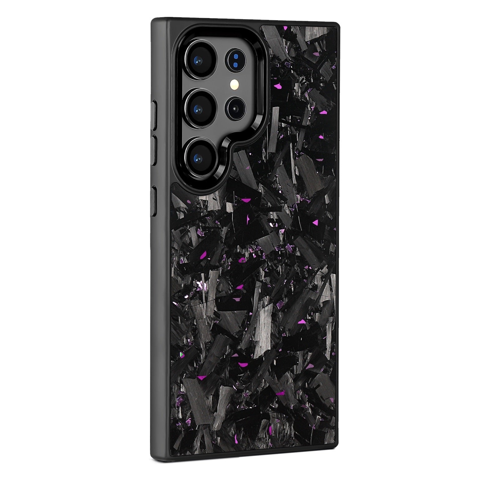 Samsung Galaxy Case S24-S25 Series – Forged Carbon Fiber Design | MagSafe | Purple