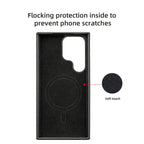Samsung Galaxy Case S24-S25 Series – Forged Carbon Fiber Design | MagSafe | Soft Touch Inside