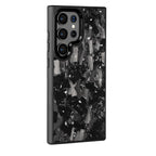 Samsung Galaxy Case S24-S25 Series – Forged Carbon Fiber Design | MagSafe | White