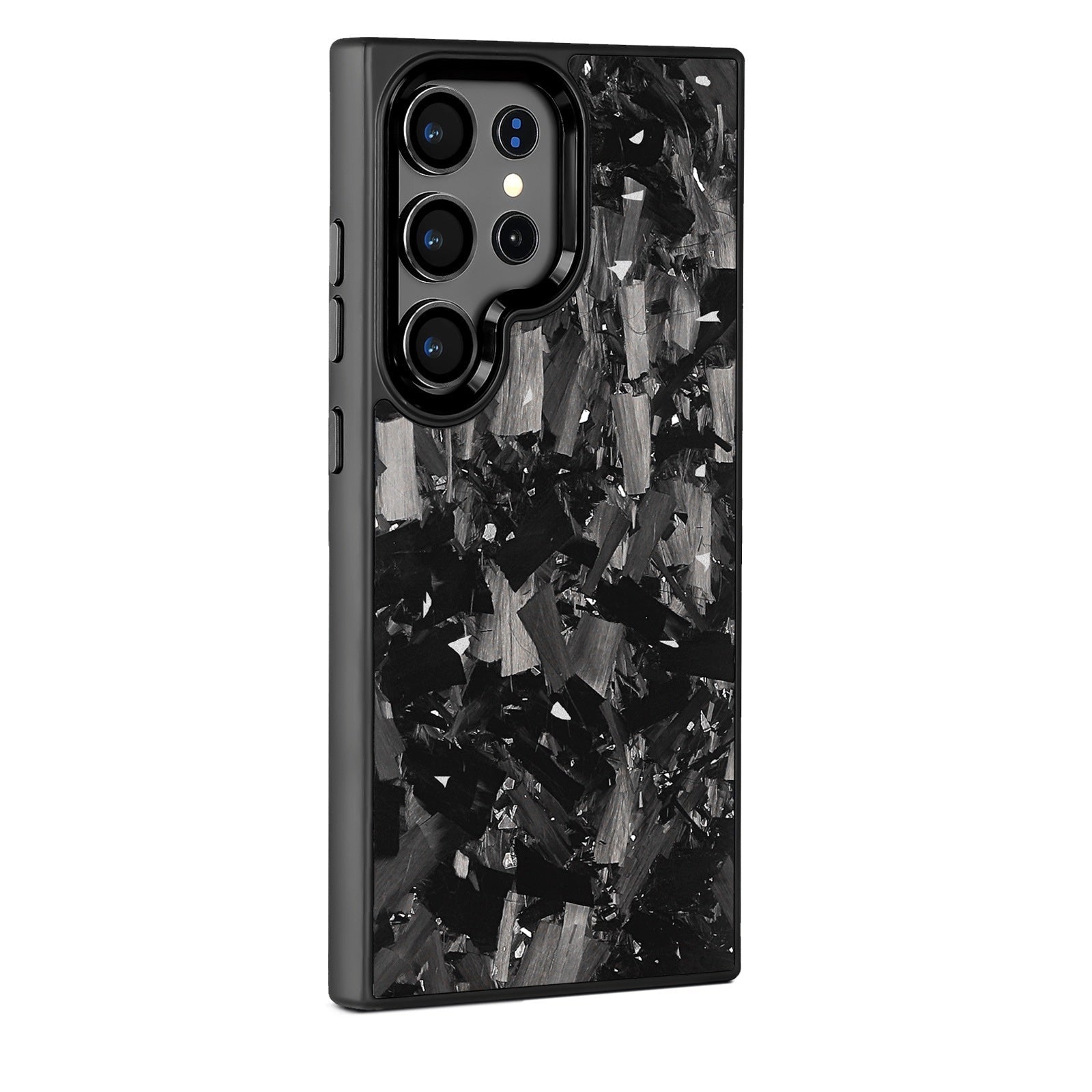 Samsung Galaxy Case S24-S25 Series – Forged Carbon Fiber Design | MagSafe | White