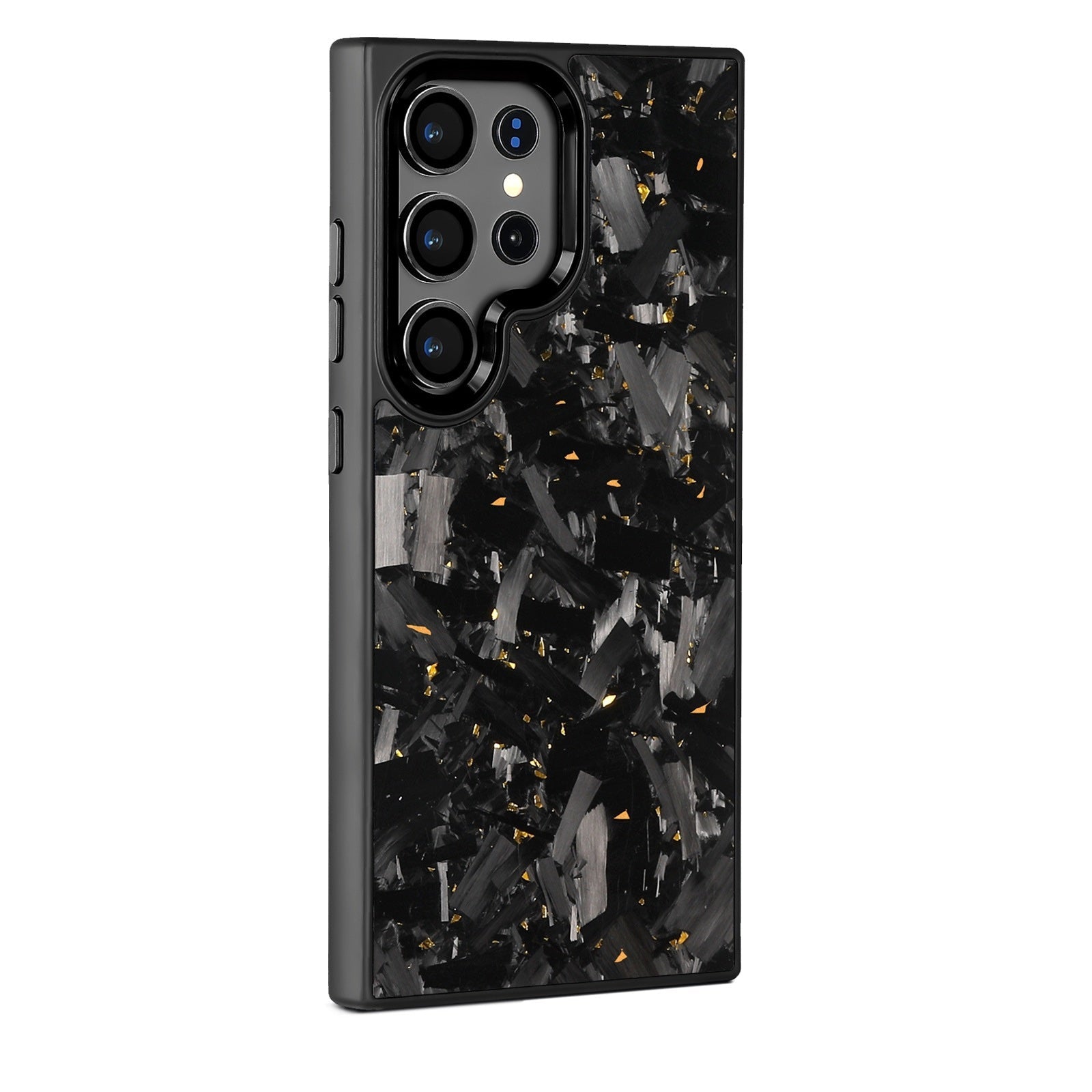 Samsung Galaxy Case S24-S25 Series – Forged Carbon Fiber Design | MagSafe | Yellow