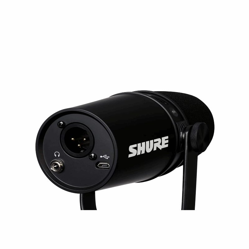 Shure MV7 Podcasting Microphone with Voice Isolation, Auto-Level Mode, and XLR Output