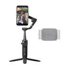 Slate Gray DJI Osmo Mobile 6 Gimbal Combo with Fill Light - Portable & Tracking - BeezSpeed