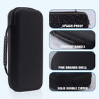 Splash proof solid double zipper Carrying Shell Case for PlayStation 5 Portal Remote Player - EVA Protection - BeezSpeed