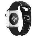 Streetwear Sport Strap Apple Watch – Sneaker Design Band [38–45mm] | Black