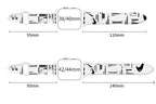 Streetwear Sport Strap Apple Watch – Sneaker Design Band [38–45mm] | Size