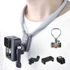 TELESIN Plus Magnetic Neck Mount with Clip for GoPro, Insta360 & DJI - BeezSpeed
