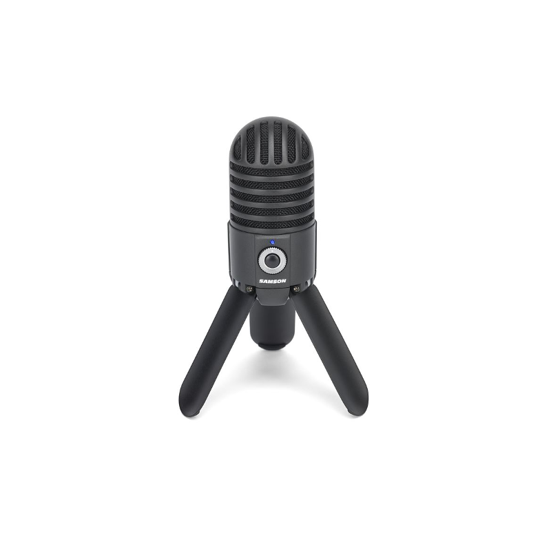 Titanium Black - BeezSpeed  - Samson Meteor Mic USB Studio Condenser Microphone - Quality Audio