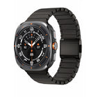 Titanium Magnetic Strap Samsung Watch 7 Ultra Men's Metal Link Band Correa | Black