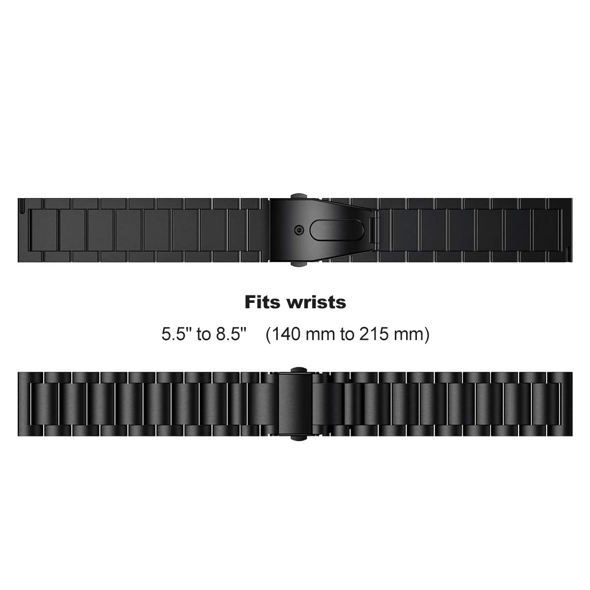 Titanium Strap Galaxy Watch 4/5/6/7 & Classic – Quick Fit Metal Band | Fits Wrists