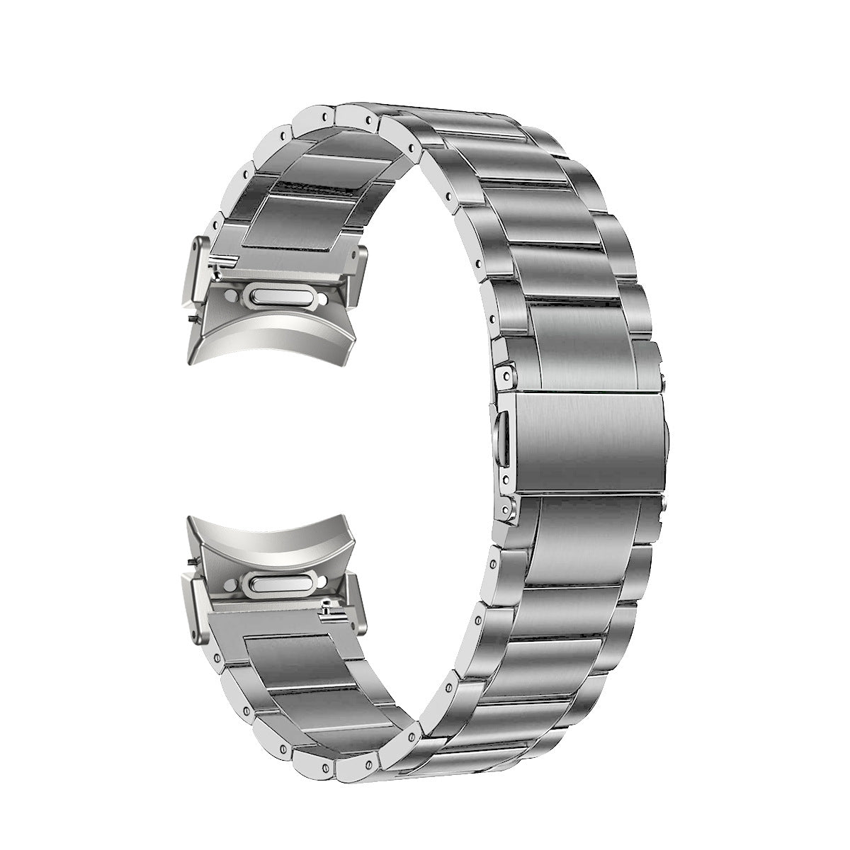 Titanium Strap Galaxy Watch 4/5/6/7 & Classic – Quick Fit Metal Band | Silver