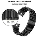 Titanium Strap Galaxy Watch 4/5/6/7 & Classic – Quick Fit Metal Band | Size Fit