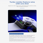 Turbo Combo  D9 Game Racing Bluetooth Handle for PS3/PS4- Android & PC Gaming - BeezSpeed
