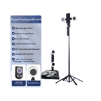 ES-B181 Smart Gimbal with Live Streaming Light, Portrait Recognition, and Adjustable Length