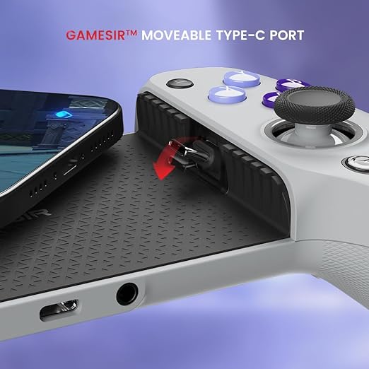 GameSir G8 Galileo Mobile Controller - Console-Grade Performance for iPhone 15 & Android Devices