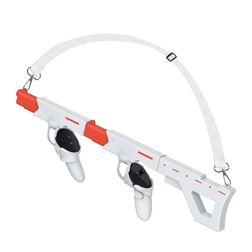 2-in-1 Magnetic VR Gun Stock for Meta Quest 3 – Rifle & Pistol Grip