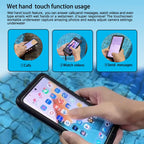 Shockproof Phone Case for Outdoor Adventures with Waterproof and Touchscreen Features
