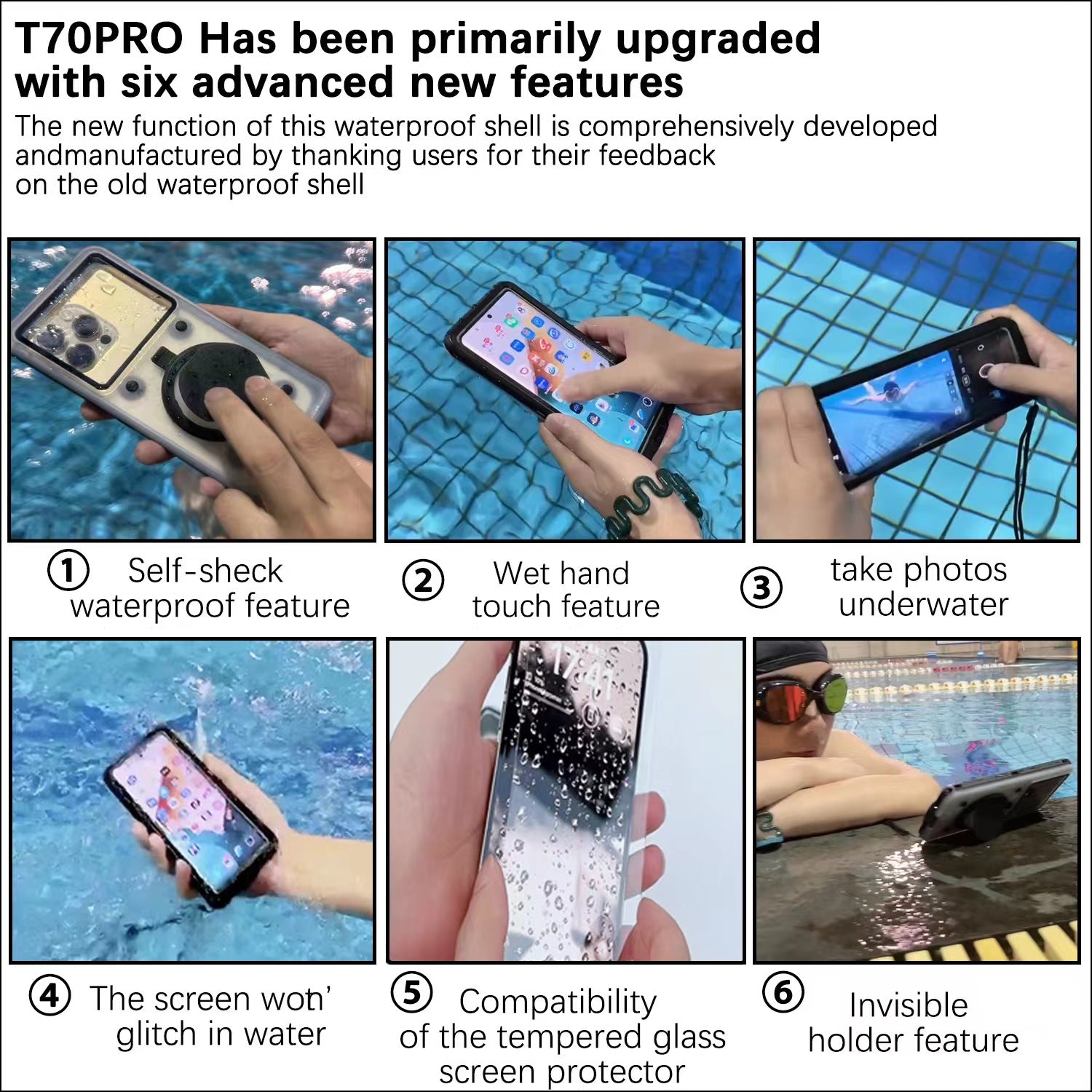 Underwater Camera Case for Phones with High-Quality Photos and Videos