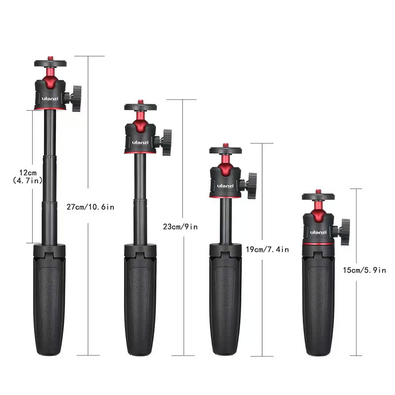 ULANZI MT-08 Mini Selfie Stick Tripod for Cameras with Portable Design and Stable Grip