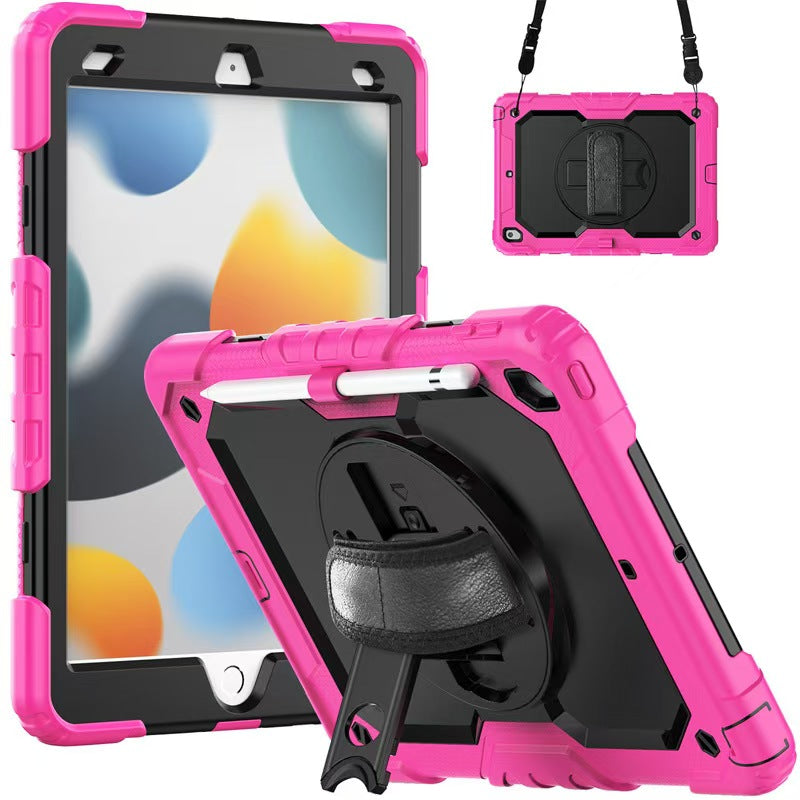 Robustrion iPad 10.2" Armor Case - 360° Rotating Hand Strap