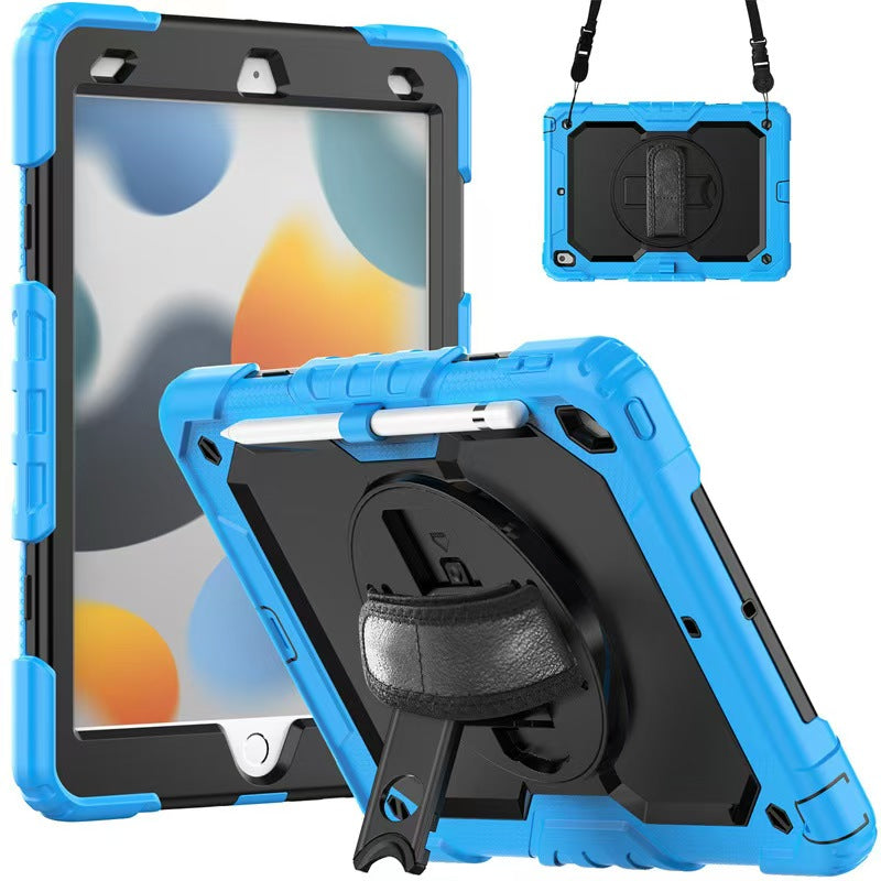 Robustrion iPad 10.2" Armor Case - 360° Rotating Hand Strap