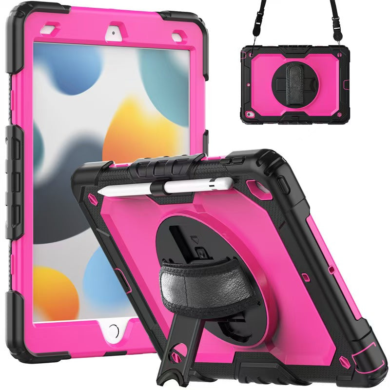 Robustrion iPad 10.2" Armor Case - 360° Rotating Hand Strap