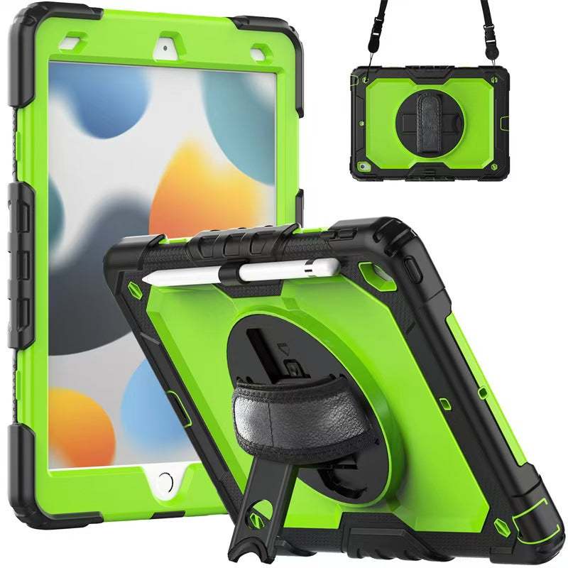 Robustrion iPad 10.2" Armor Case - 360° Rotating Hand Strap