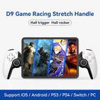 White D9 Game Racing Bluetooth Handle for PS3/PS4- Android & PC Gaming - BeezSpeed