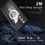 Built-In Screen Protector on Samsung S24 Case for Scratch and Impact Resistance 2M Anti Drop Design