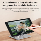 360° Rotating Adjustable Laptop & Tablet Cooling Stand - Aluminum Alloy