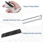 AMVR Golf Club Attachment for Meta Quest 3 - Non-Slip Grip Design - Durable Aluminum Club