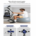 Smart Gimbal with Adjustable Telescoping Pole for Smooth Tracking and Content Creation