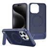 iPhone 13–16 Cooling Case with Kickstand & Drop Protection | MagSafe | Blue