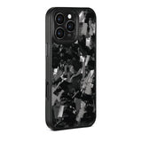 iPhone Case 13-16 Series – Forged Carbon Fiber | MagSafe | Black