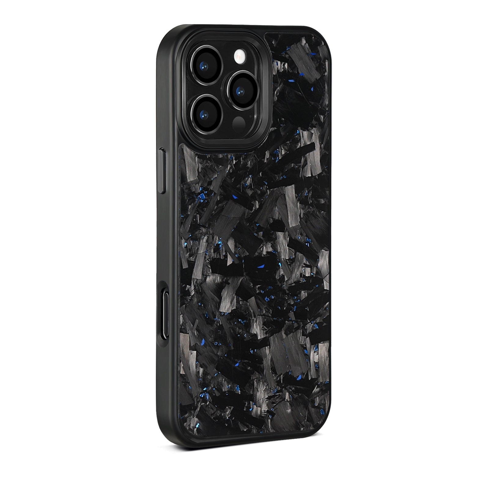 iPhone Case 13-16 Series – Forged Carbon Fiber | MagSafe | Blue