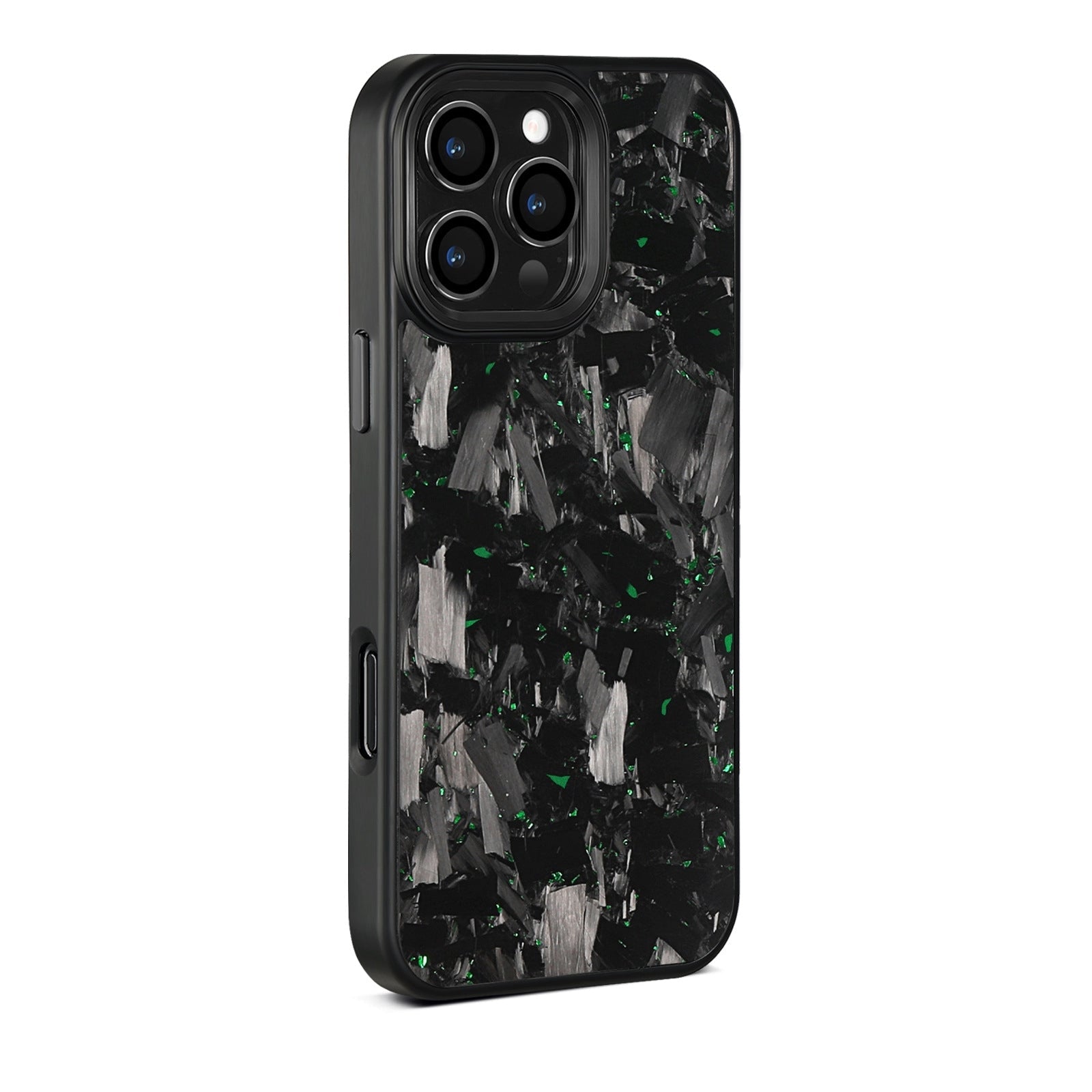iPhone Case 13-16 Series – Forged Carbon Fiber | MagSafe | Green