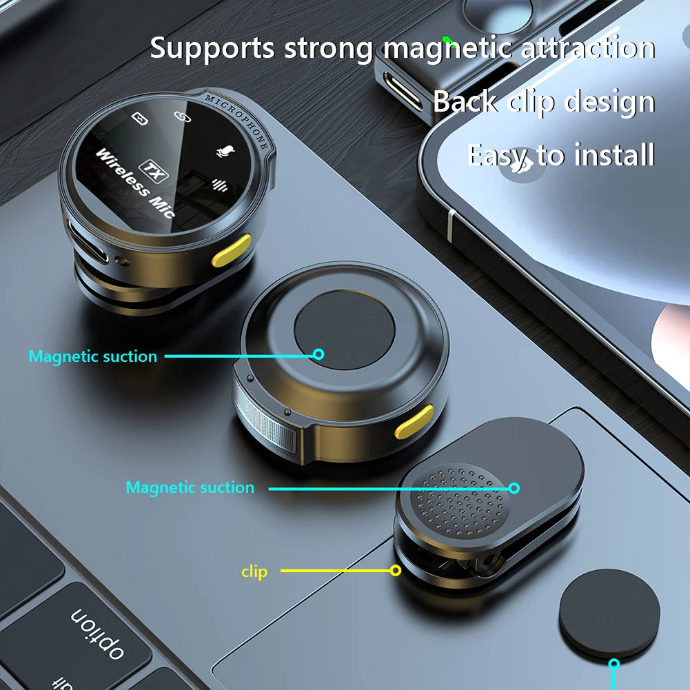USB-C Lavalier Microphone for Smartphones, Tablets, and Laptops