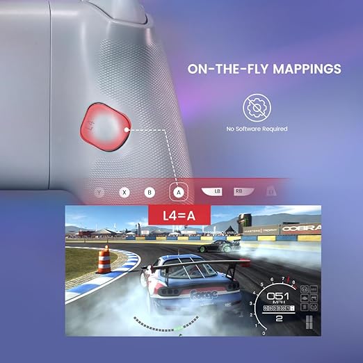 GameSir G8 Galileo Mobile Controller - Expand Your Gaming with Mappable Buttons and Precise Analog Triggers