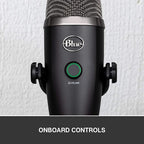 USB mic with 2 proprietary condenser capsules, 48 kHz sample rate, and 24-bit depth for professional sound quality.